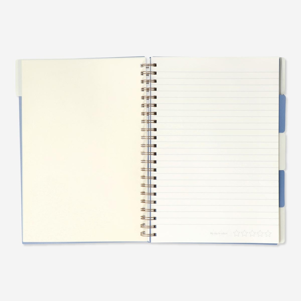 Flying Tiger Copenhagen Çizgili ve Bölümlü A4 Defter görseli 2