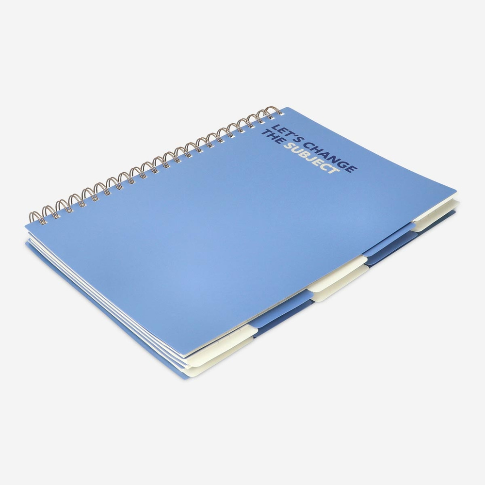 Flying Tiger Copenhagen Çizgili ve Bölümlü A4 Defter görseli 3