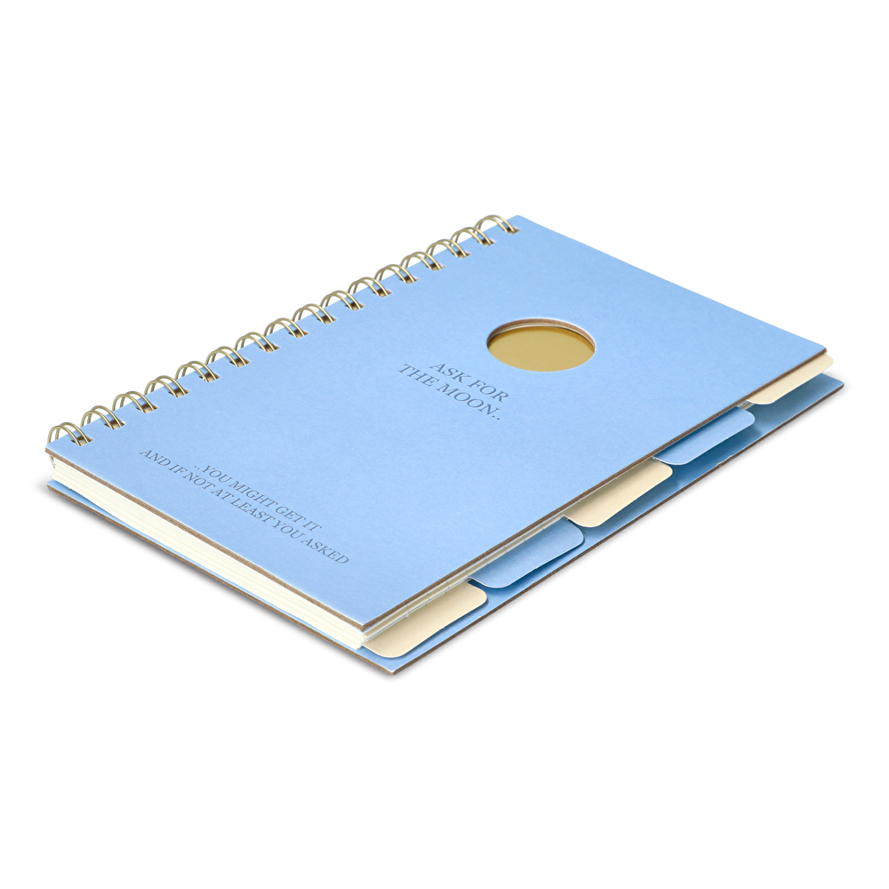 Flying Tiger Copenhagen Bölümlü A5 Defter görseli 6