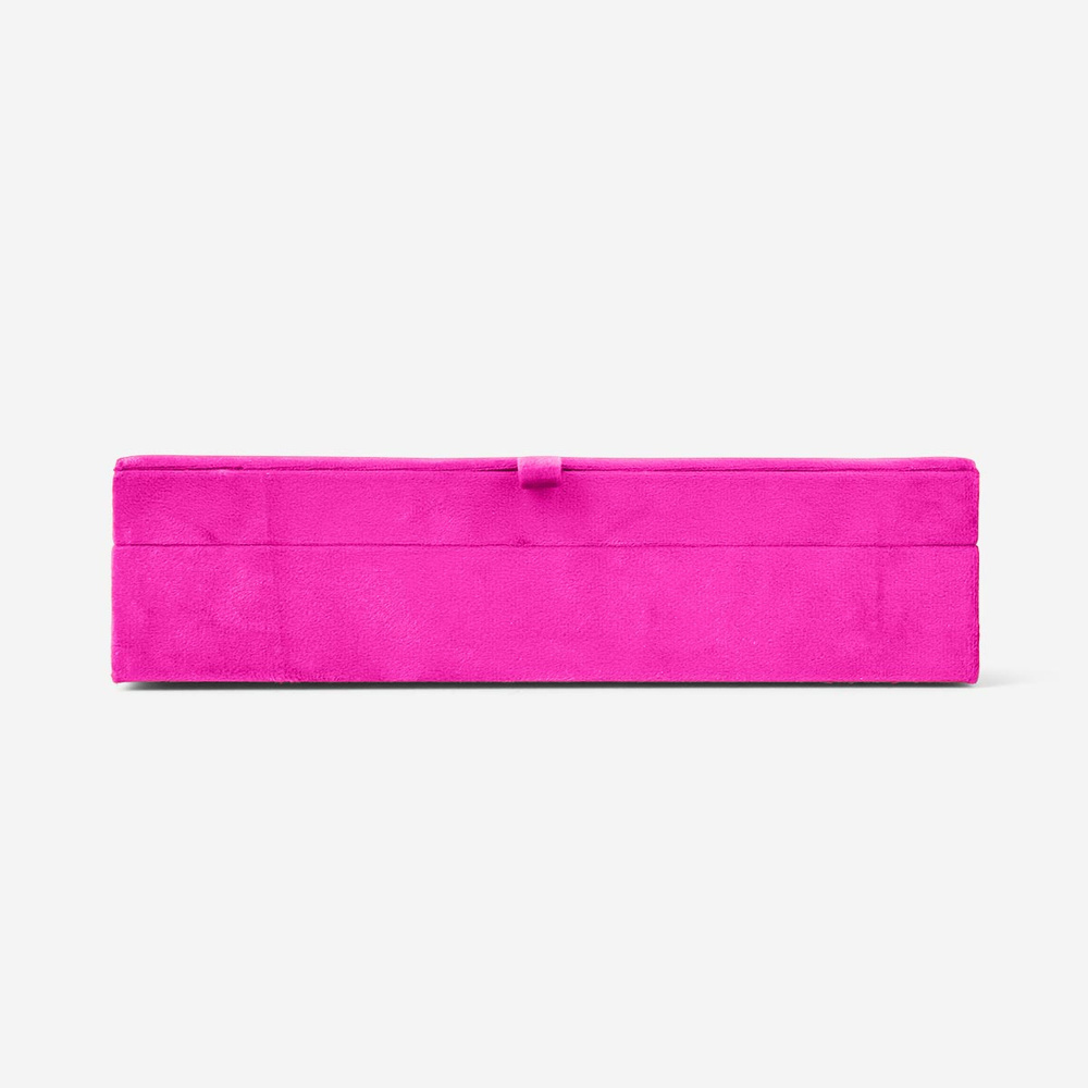 Flying Tiger Copenhagen Pembe Kadife Takı Kutusu görseli 6