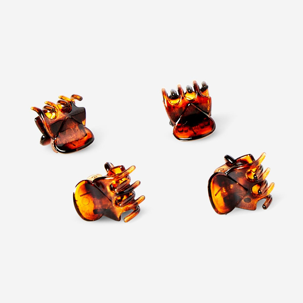 Flying Tiger Copenhagen 8'li Mini Kahverengi Mandal Toka Seti görseli 2