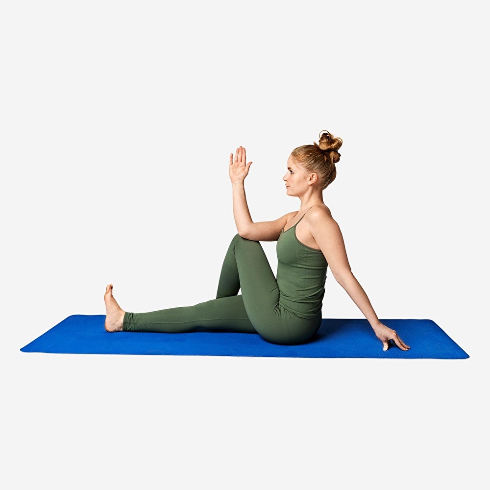 Flying Tiger Copenhagen Mavi Yoga Matı görseli 2