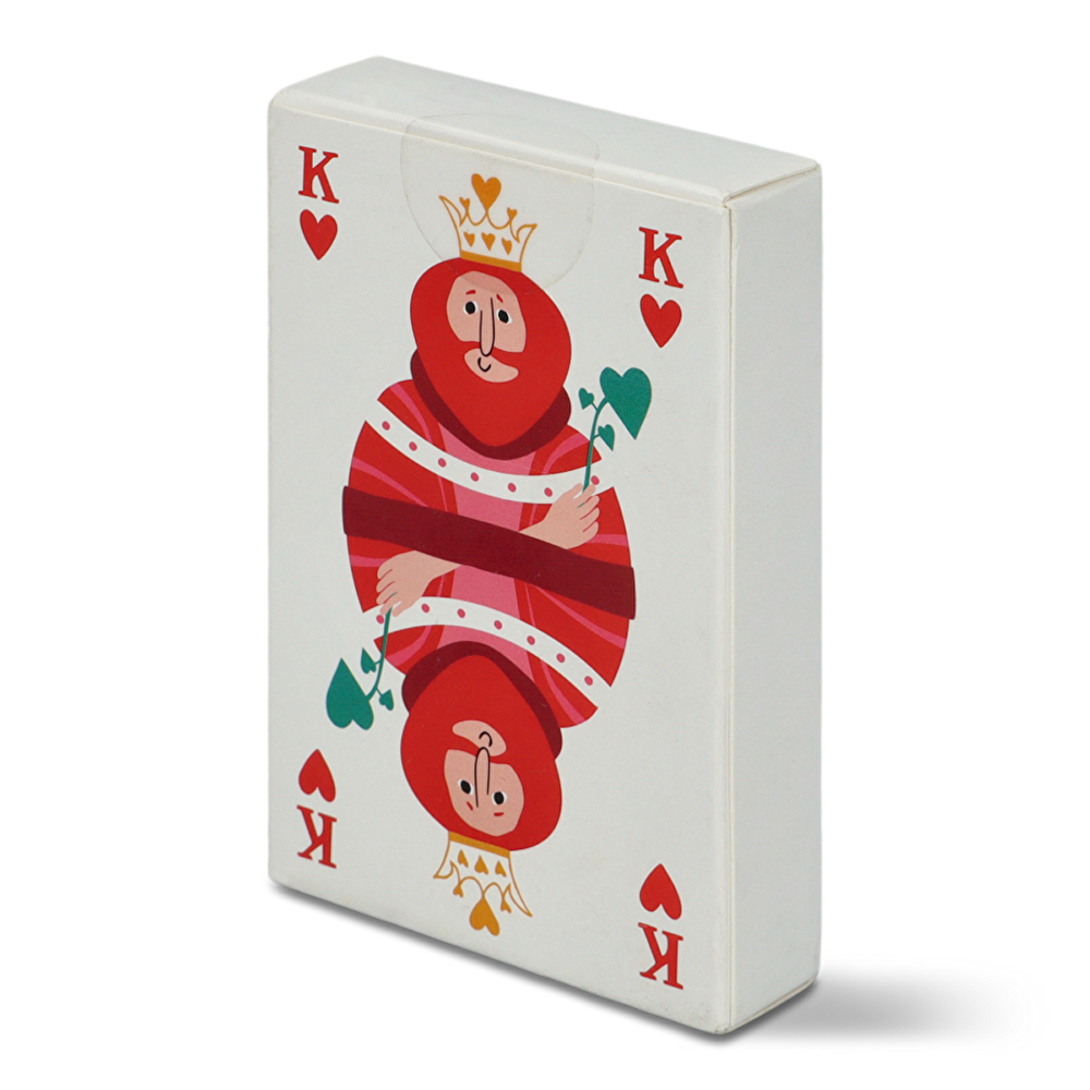 Flying Tiger Copenhagen Casino Renkli İskambil Kartları görseli 2