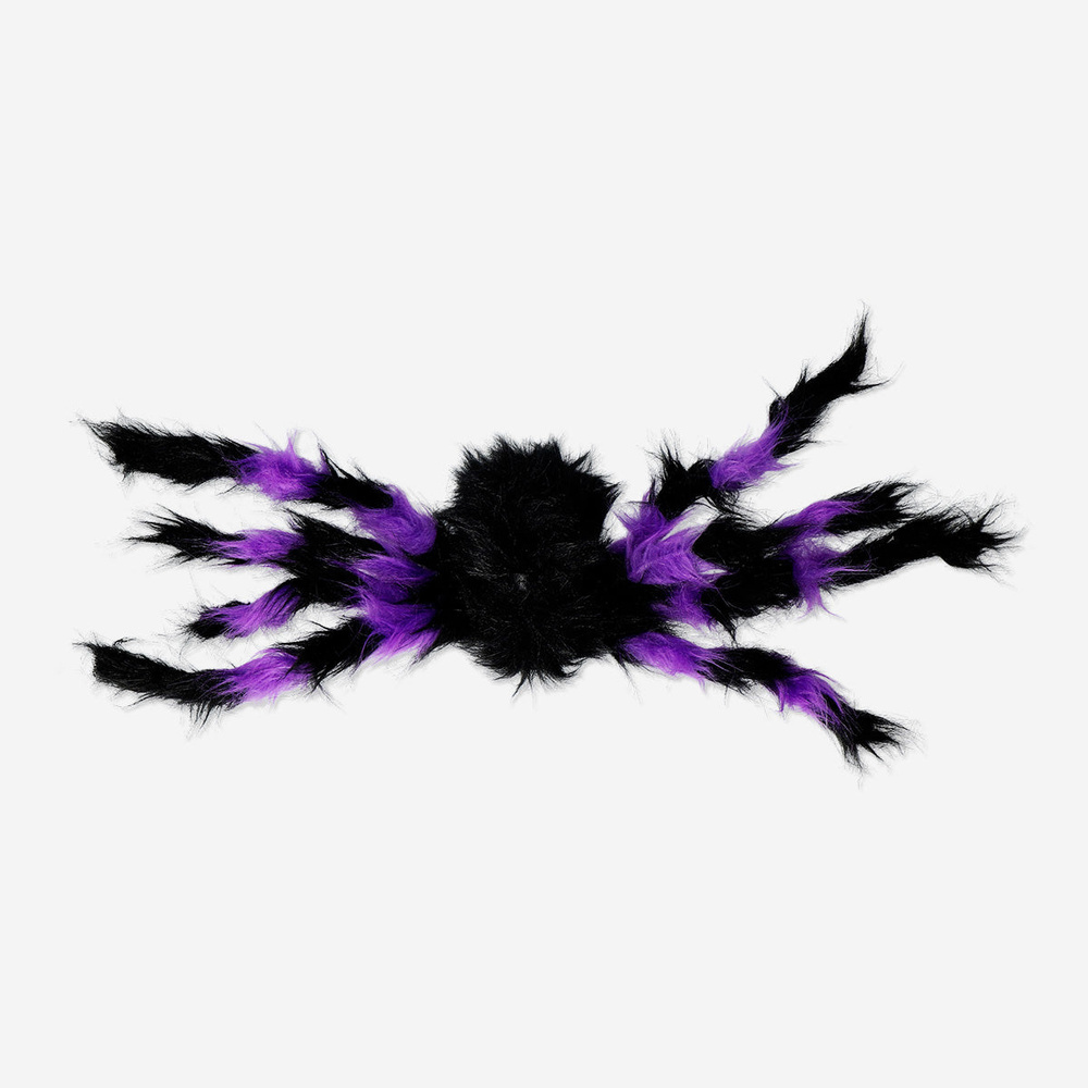 Flying Tiger Copenhagen Mor Peluş Örümcek 50 cm görseli 3