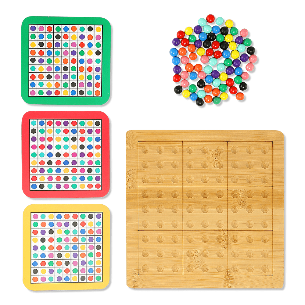 Flying Tiger Copenhagen Renkli Sudoku Seti görseli 1