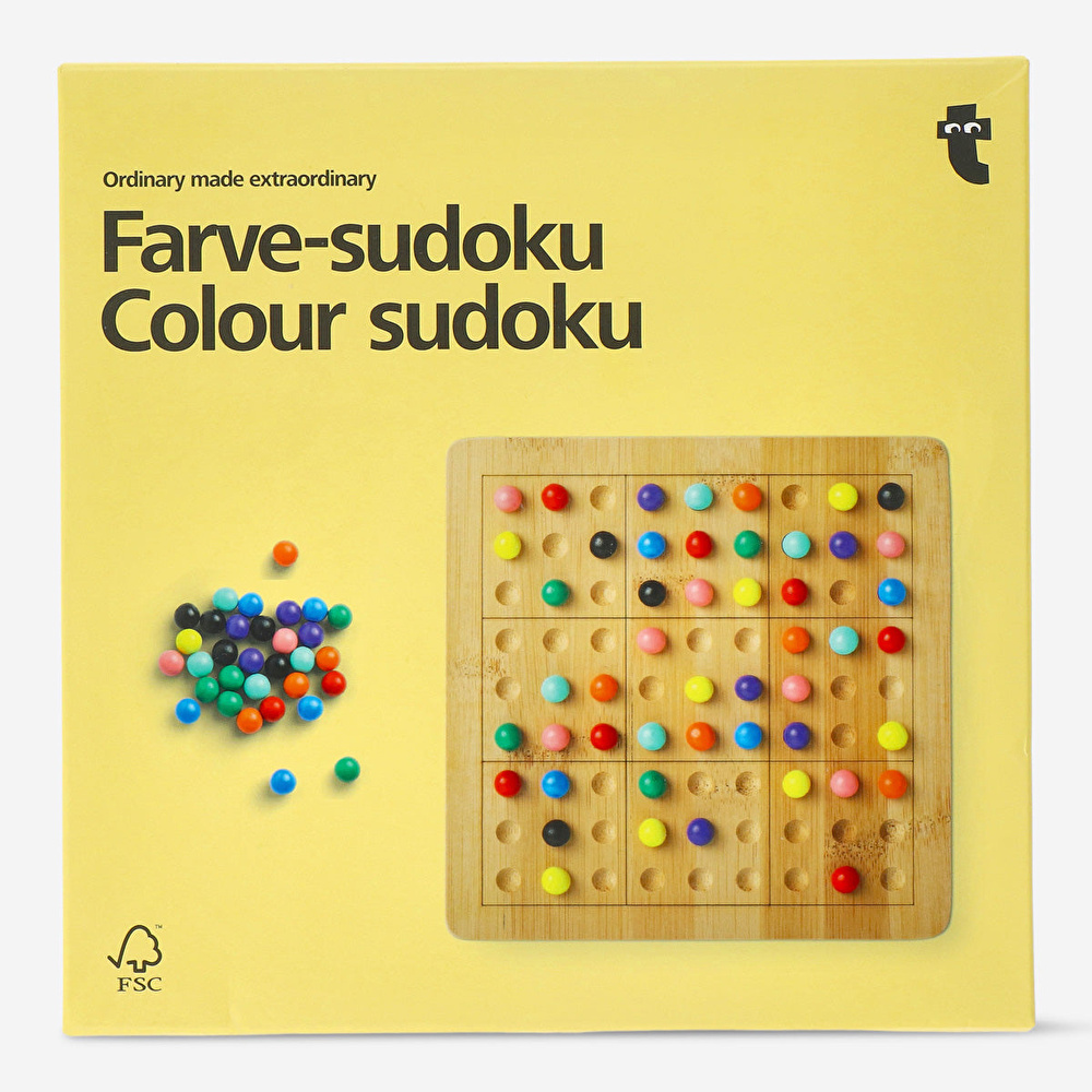 Flying Tiger Copenhagen Renkli Sudoku Seti görseli 5
