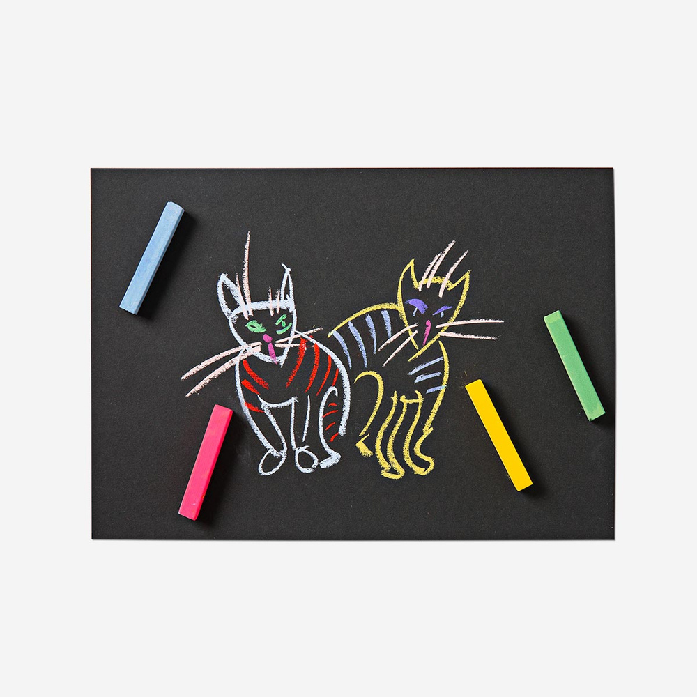 Flying Tiger Copenhagen 24'lü Tebeşir Pastel Boya Seti görseli 3