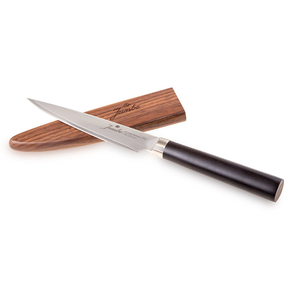 Jumbo Miyaki Çelik Damascus Bıçak 13 cm görseli 7