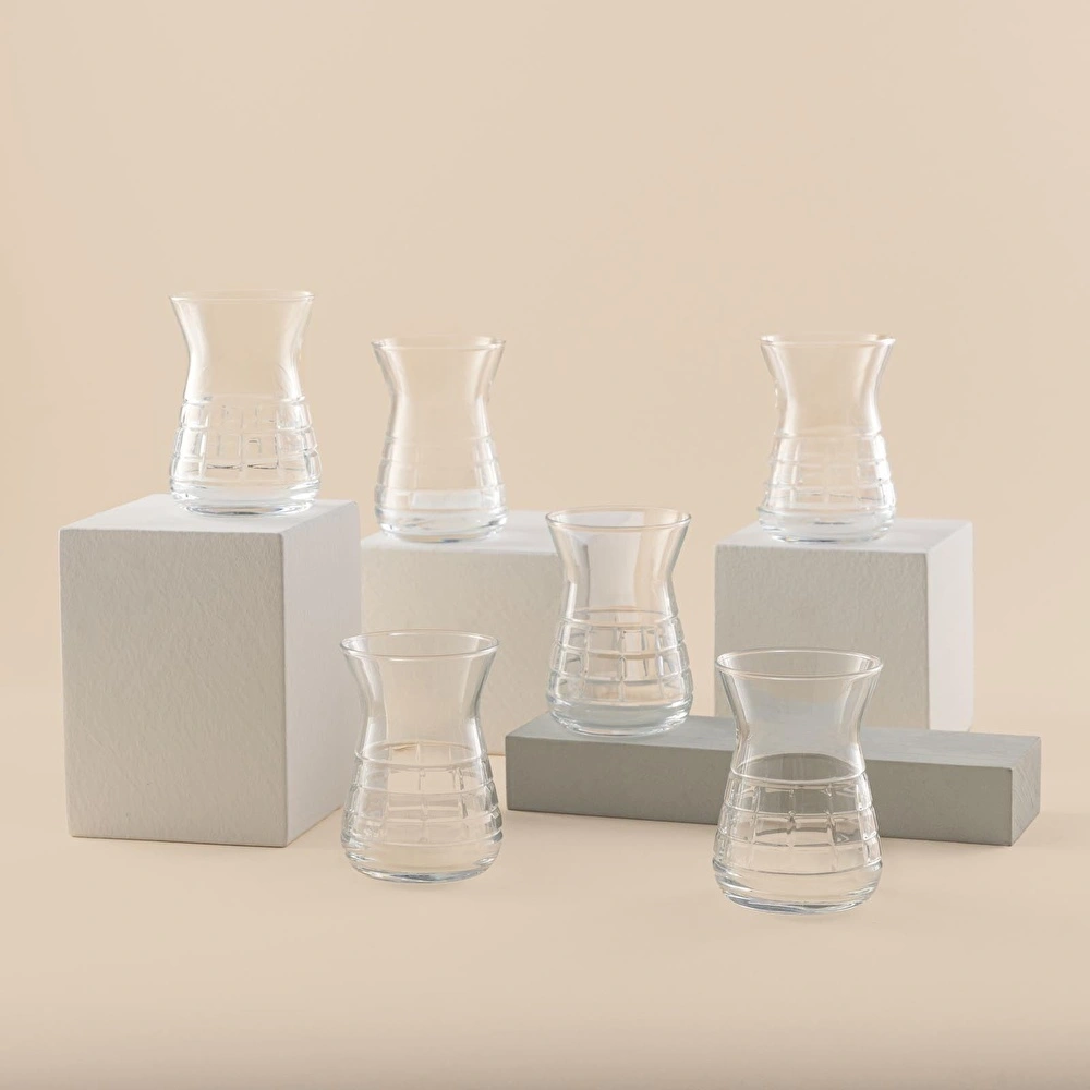 Jumbo Classy 6'lı Çay Bardağı görseli 1