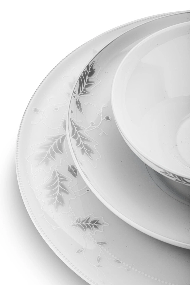 Jumbo Lace Leaf 62 Parça 12 Kişilik Yemek Takımı görseli 33