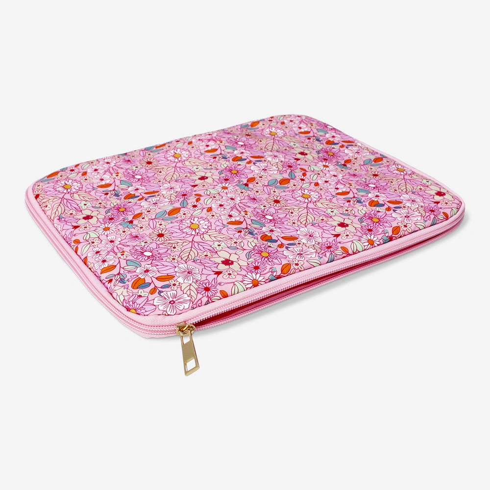 Flying Tiger Copenhagen Pembe Çiçek Desenli Tablet Çantası 10" görseli 2