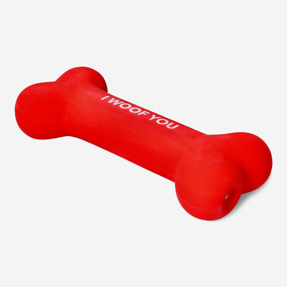 Flying Tiger Copenhagen Kırmızı Köpek Kemirme Oyuncağı görseli 2