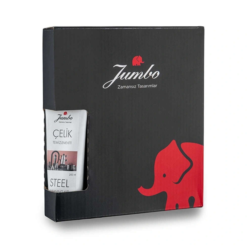Jumbo Çelik Temizleyici Kiti Black görseli 6