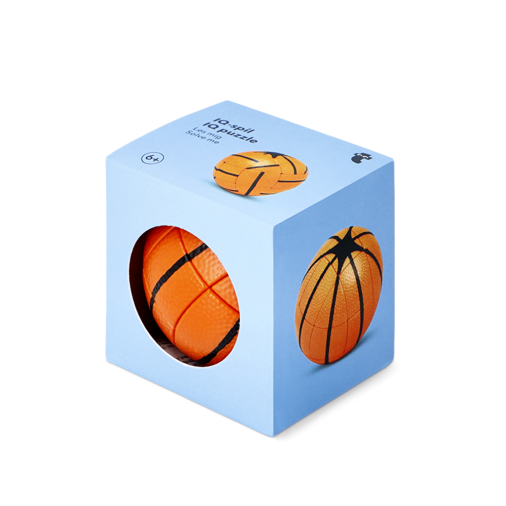 Flying Tiger Copenhagen Turuncu Basketbol Topu Şeklinde Zeka Küpü görseli 4