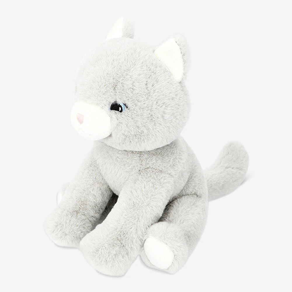 Flying Tiger Copenhagen Gri Peluş Kedi görseli 3