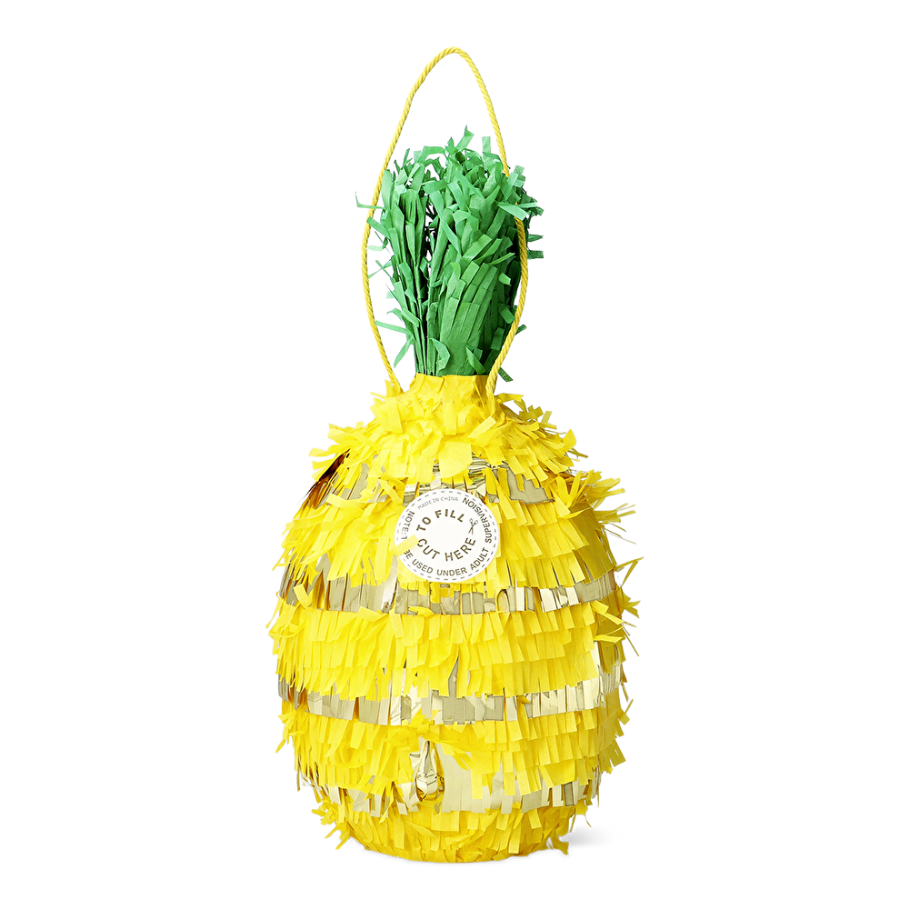 Flying Tiger Copenhagen Sarı Ananas Şeklinde İçi Doldurulabilen Parti Süsü görseli 1