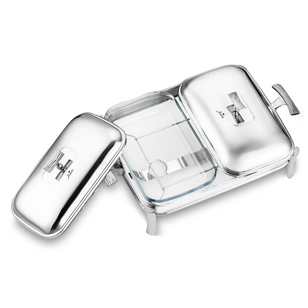 Jumbo Herencia Silver Isıtmalı Servis Seti 2*1,5 Litre | Karaca