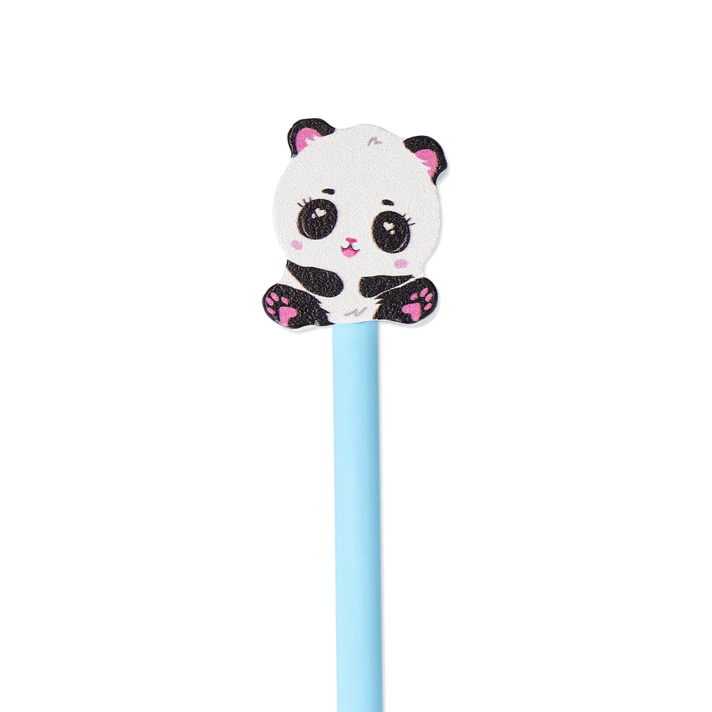 Flying Tiger Copenhagen Panda Detaylı Ahşap Kurşun Kalem görseli 3