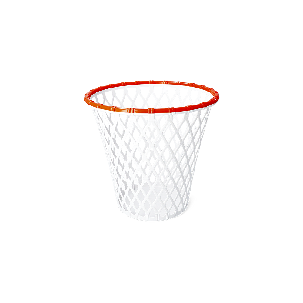 Flying Tiger Copenhagen Beyaz Basketbol Potası Şeklinde Çöp Kovası görseli 2