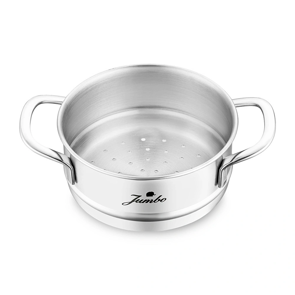 Jumbo New Baby Steel 6 Parça İndüksiyon Tabanlı Çelik Mini Set görseli 16