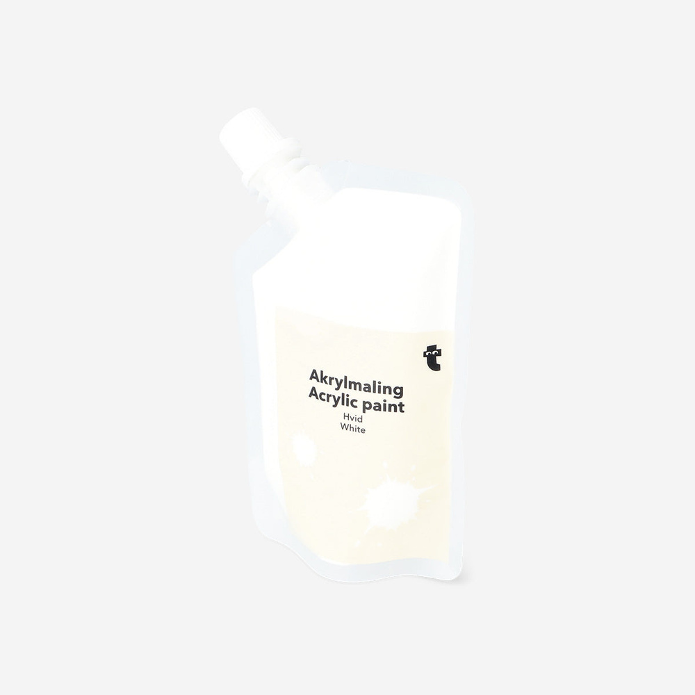 Flying Tiger Copenhagen Beyaz Akrilik Boya 80 ml görseli 2