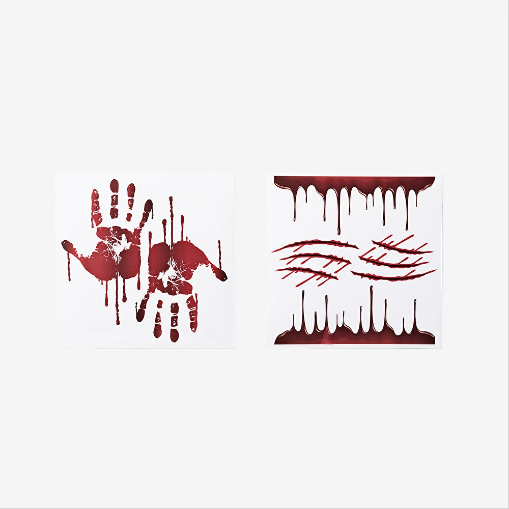 Flying Tiger Copenhagen El İzi Şeklinde 6'lı Pencere Stickerı görseli 2