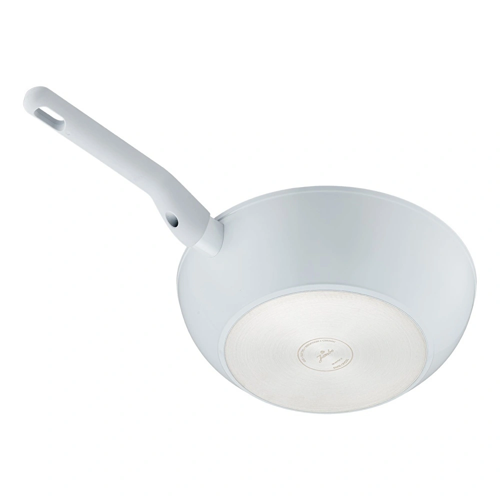 Jumbo Swiss Crystal Light Grey Wok Tava 28 cm görseli 10