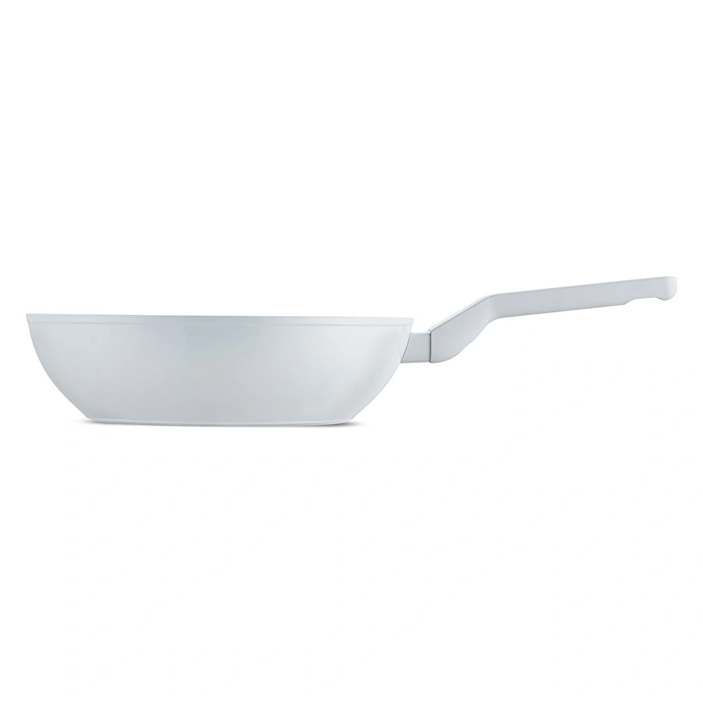Jumbo Swiss Crystal Light Grey Wok Tava 28 cm görseli 12