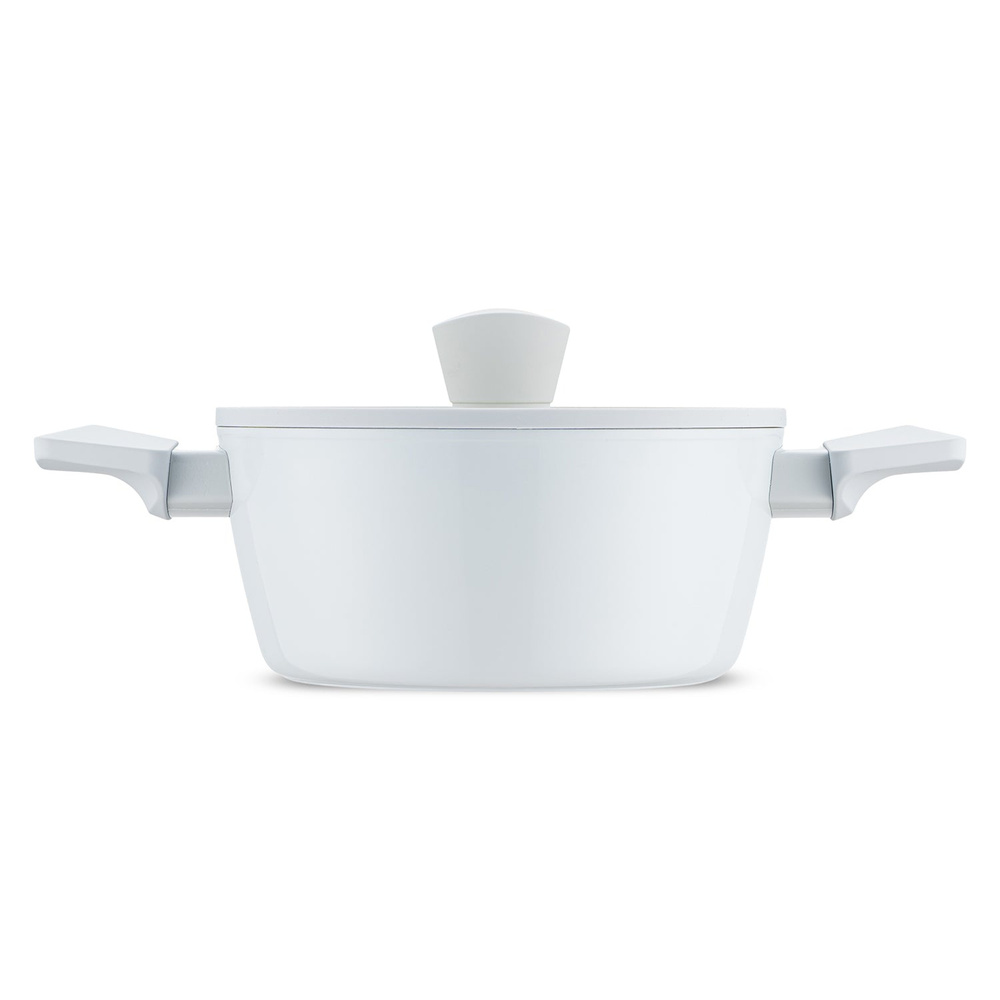 Jumbo Swiss Crystal Light Grey Derin Tencere 20 cm görseli 6