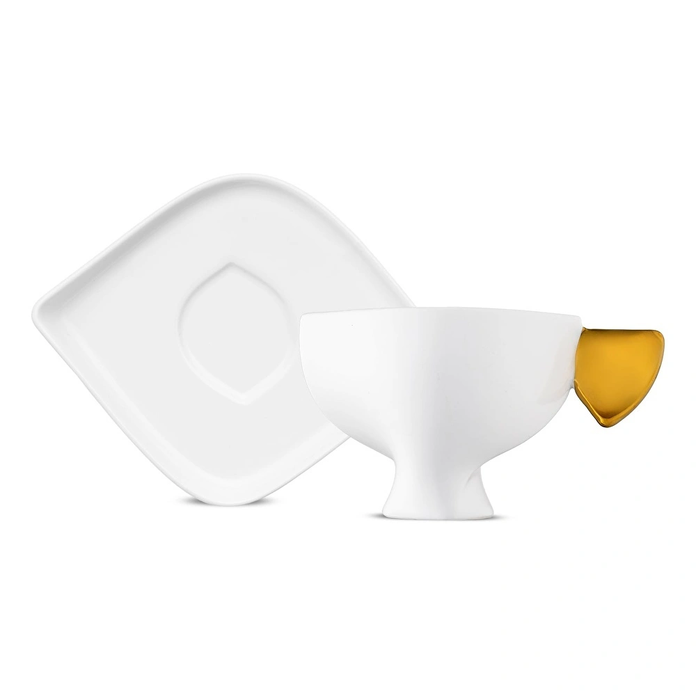 Jumbo Glide Gold 2 Kişilik Kahve Fincan Takımı görseli 3