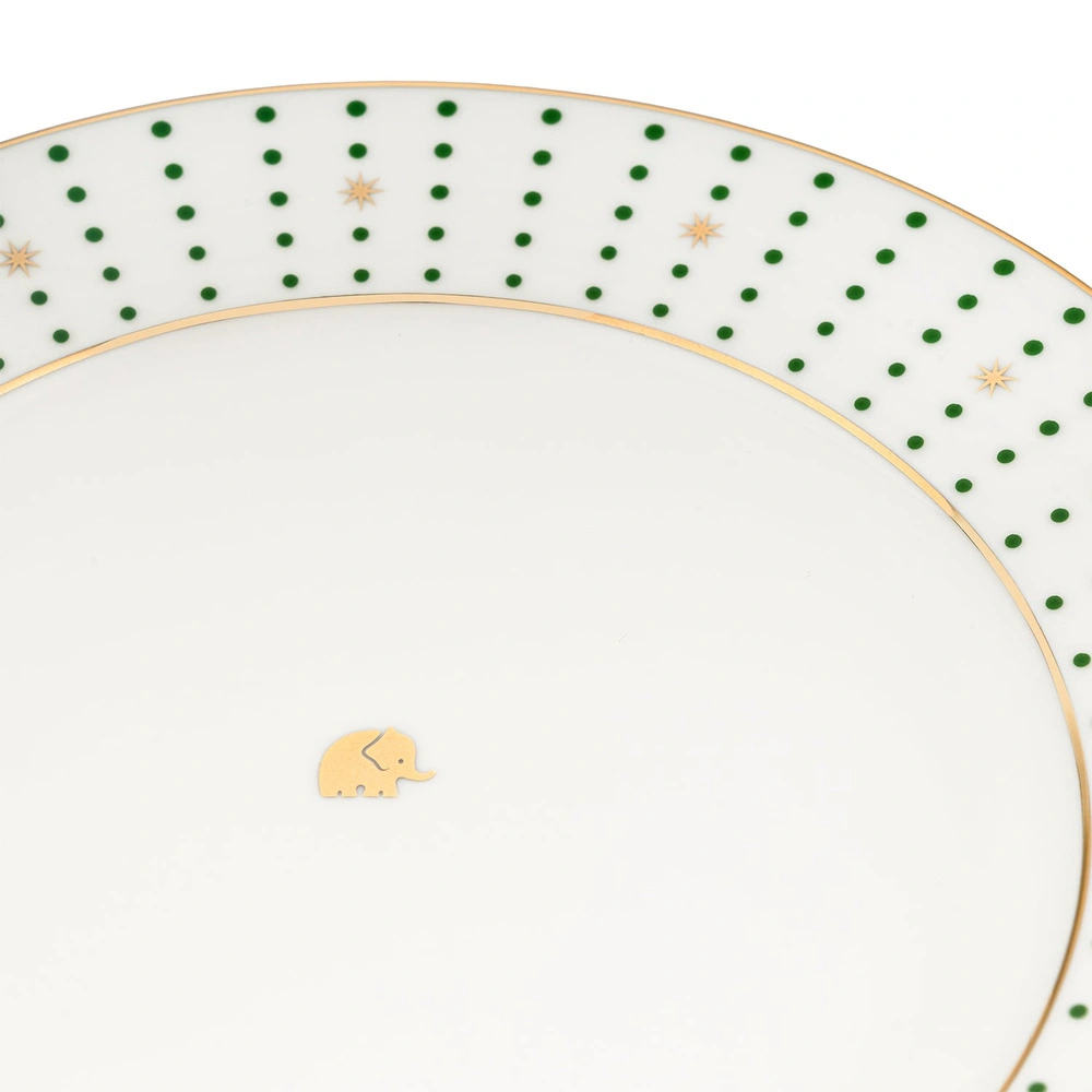 Jumbo Navy Yeşil 6'lı Pasta Tabağı görseli 4