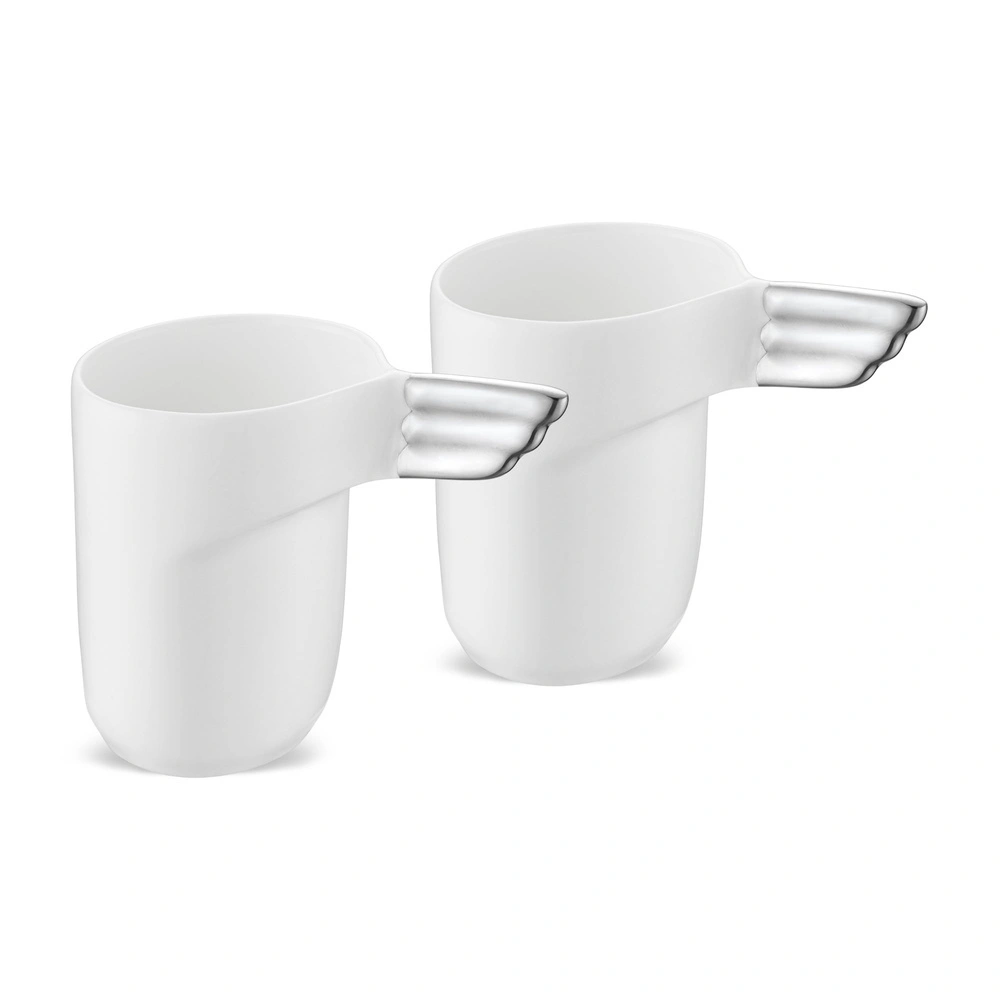 Jumbo Goddess 2 Kişilik Espresso Fincan Seti Platin görseli 1
