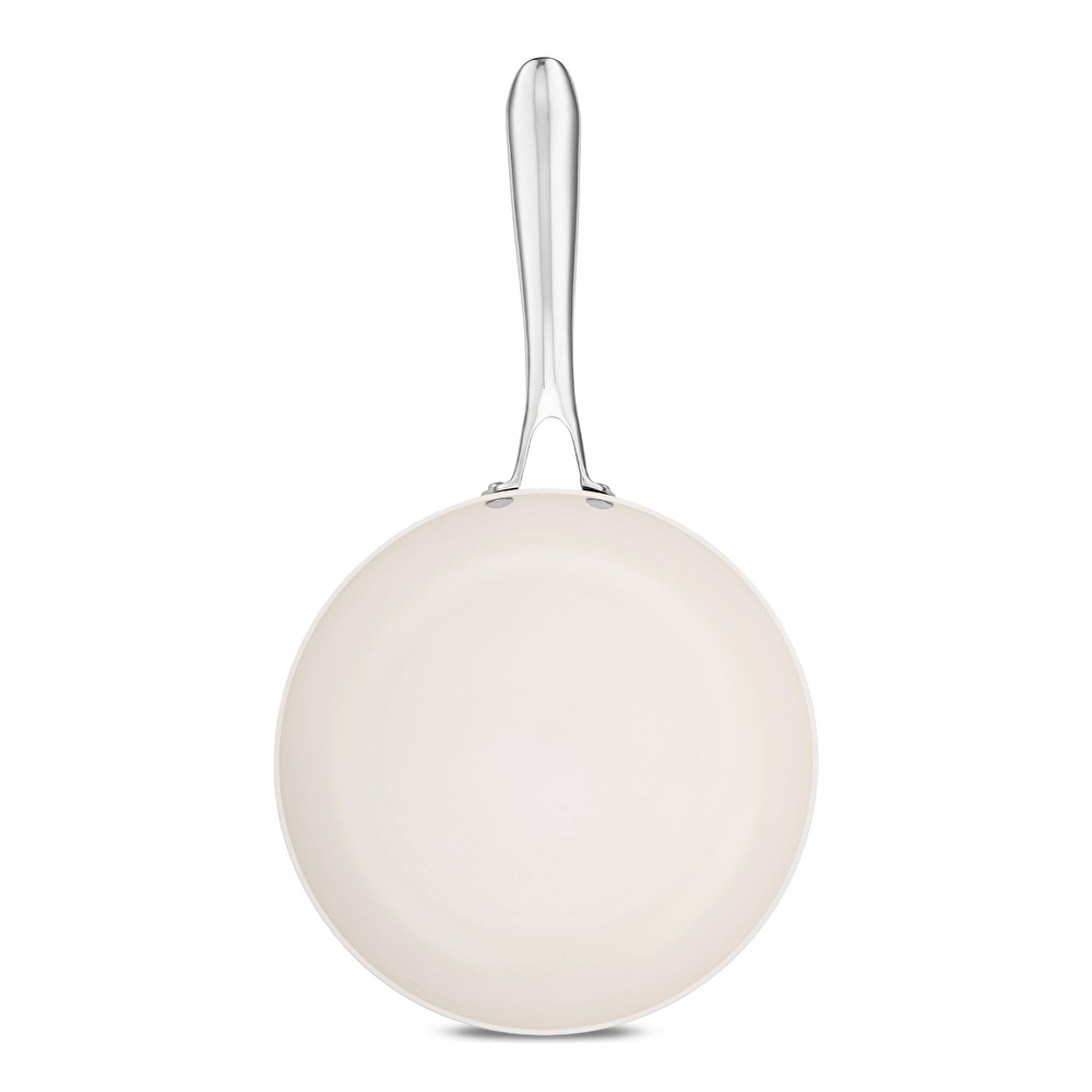 Jumbo Creamstone Swiss Crystal Cream İndüksiyon Tabanlı 7 Parça Tencere Seti görseli 9