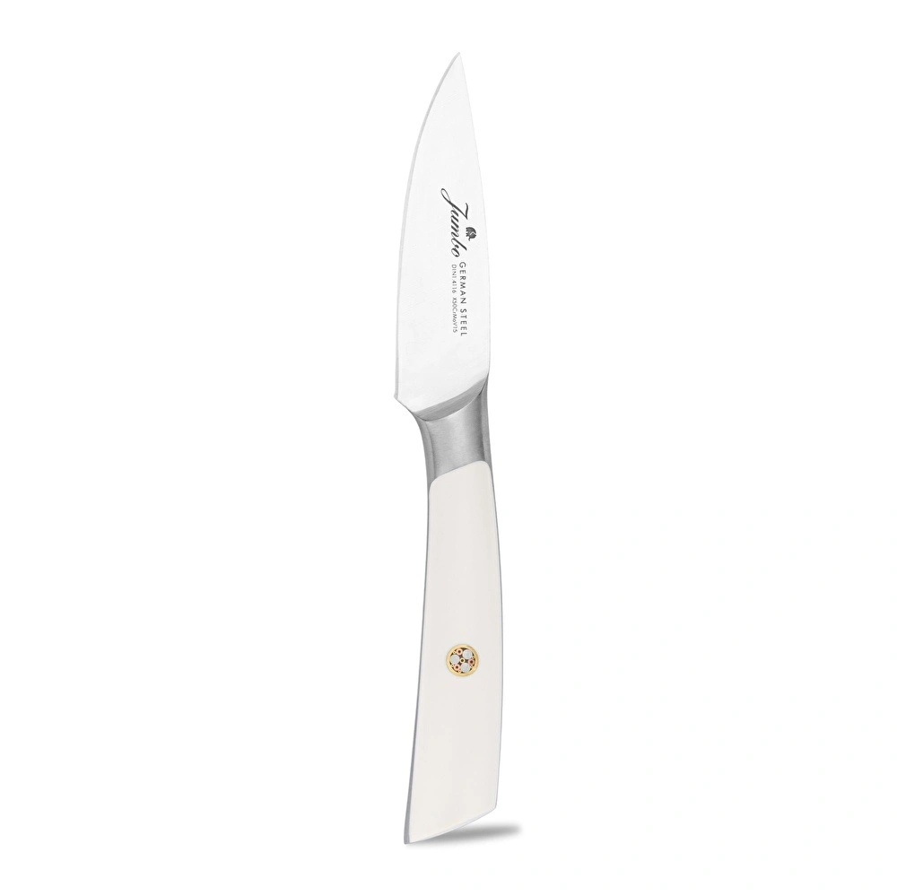 Jumbo Katana Standlı 6 Parça Alman Çeliği Beyaz Bıçak Seti görseli 13