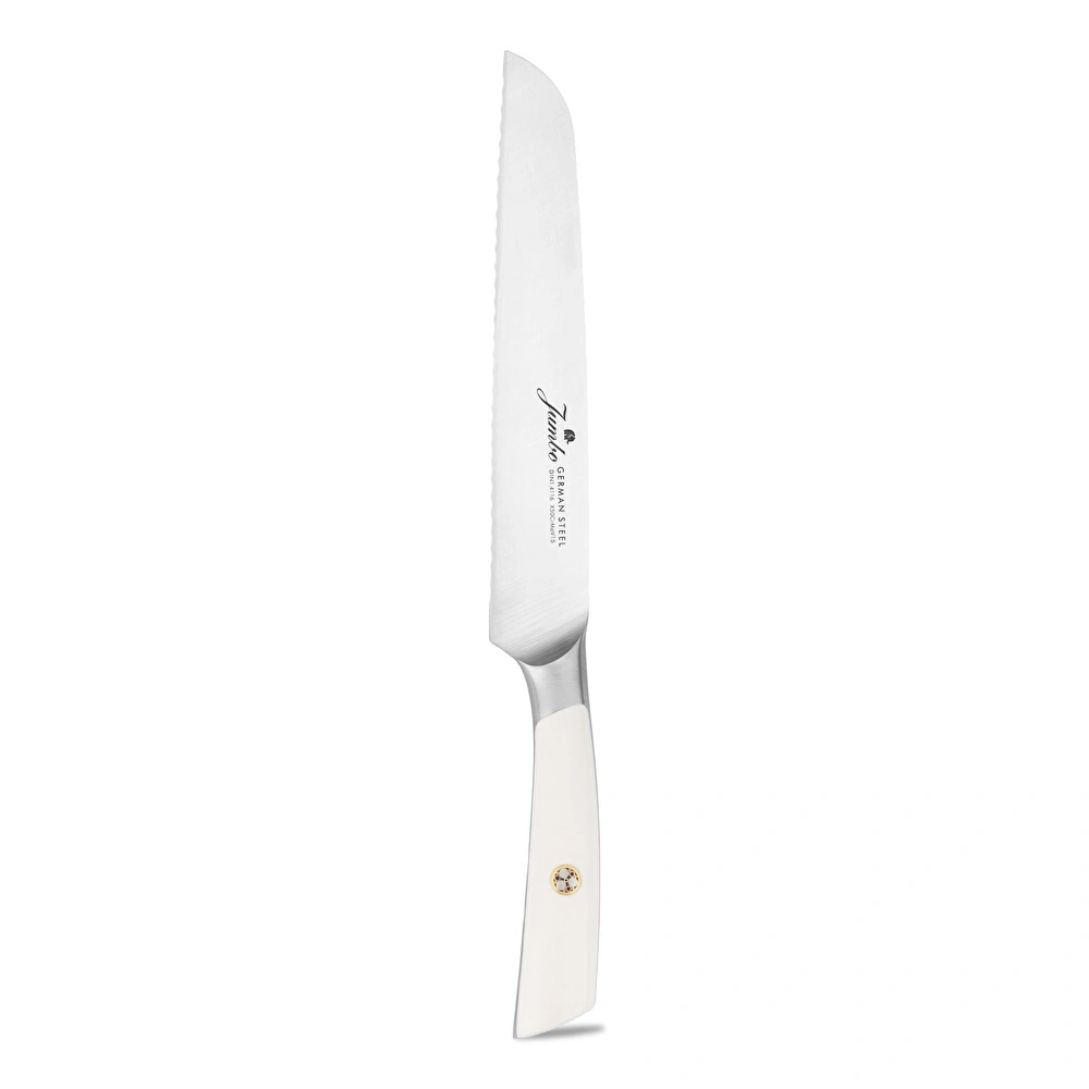 Jumbo Katana Standlı 6 Parça Alman Çeliği Beyaz Bıçak Seti görseli 9