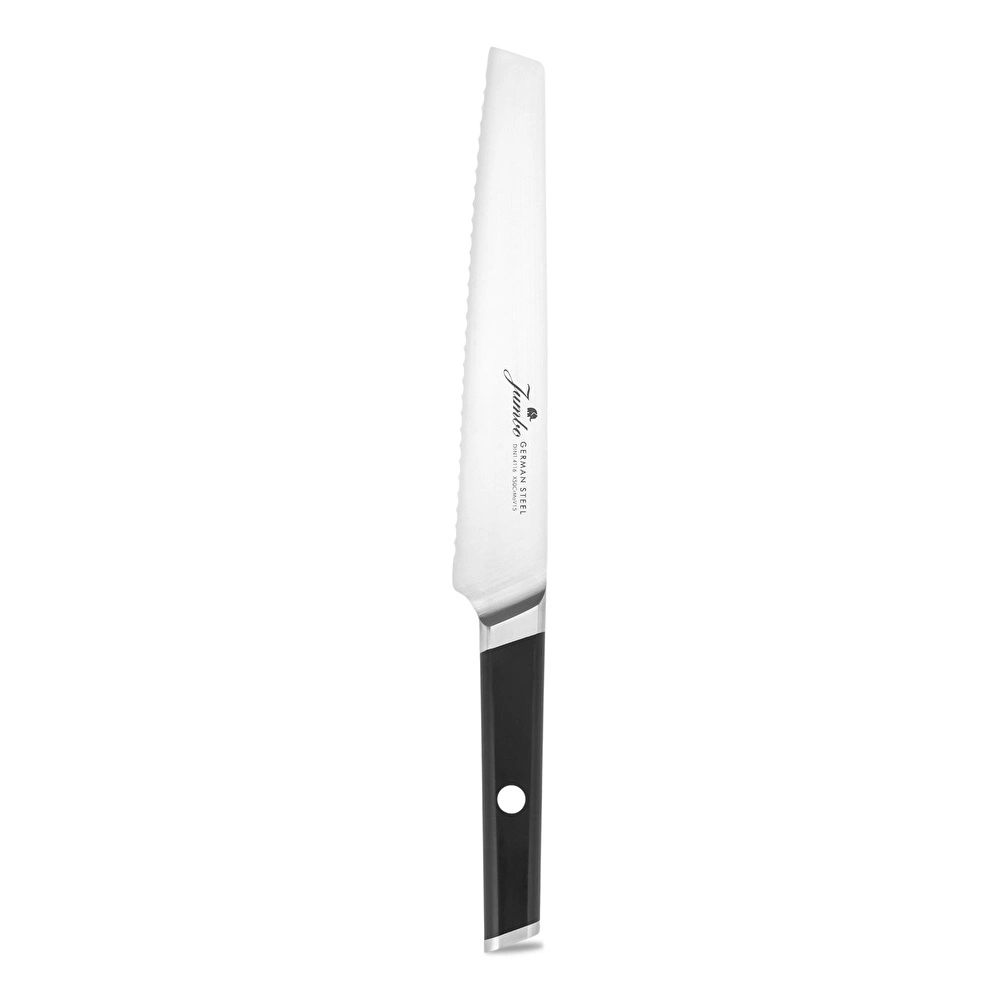 Jumbo Katana Standlı 6 Parça Alman Çeliği Siyah Bıçak Seti görseli 8