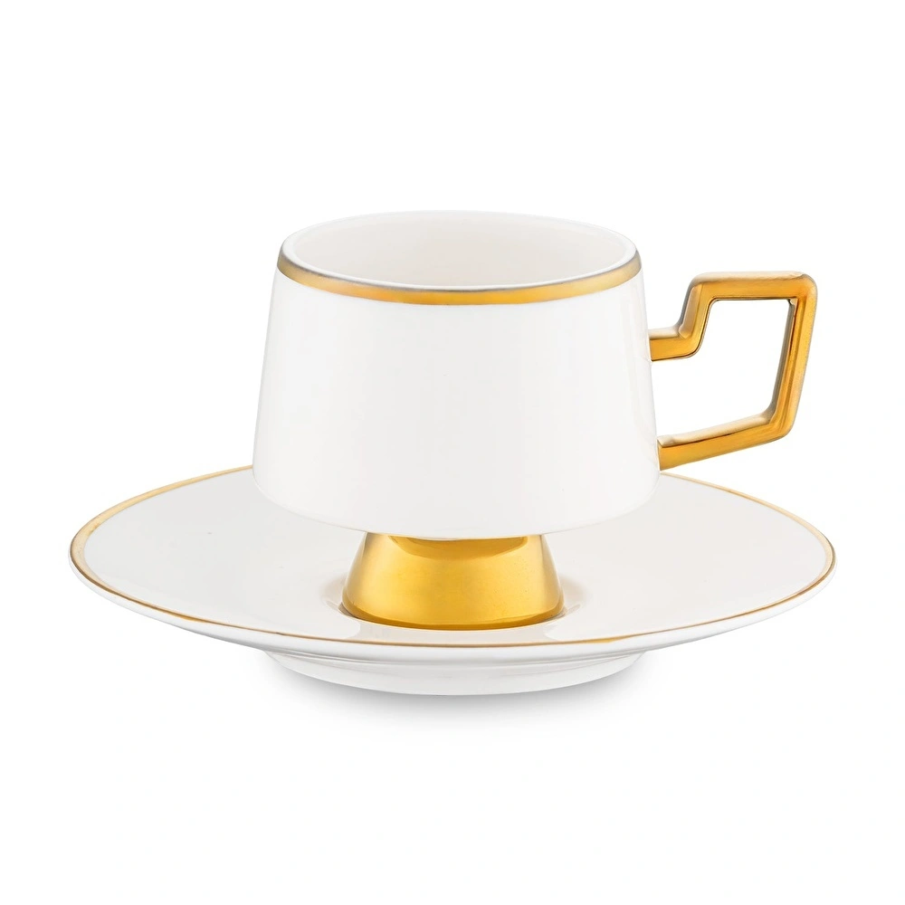 Jumbo Ellmore Gold 6 Kişilik Kahve Fincan Takımı görseli 5