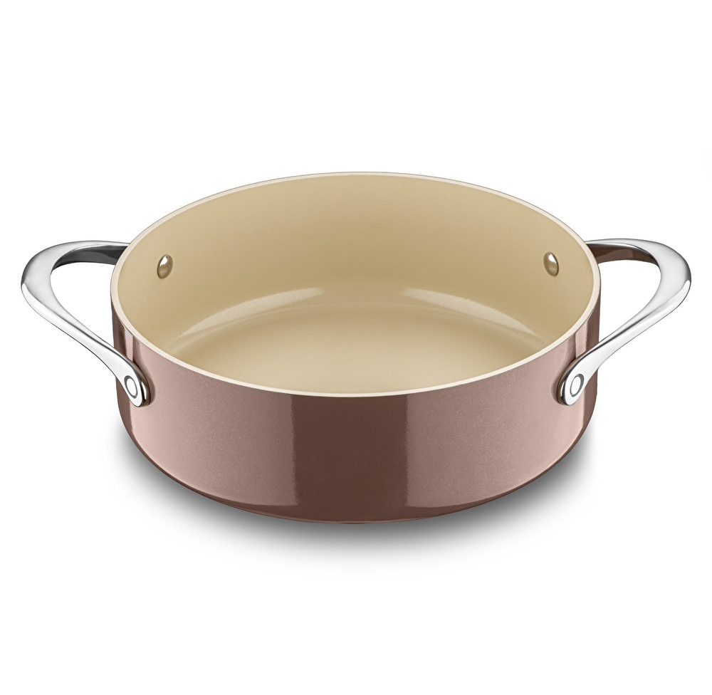 Jumbo Palencia Swiss Crystal Brown 7 Parça Tencere Seti görseli 9