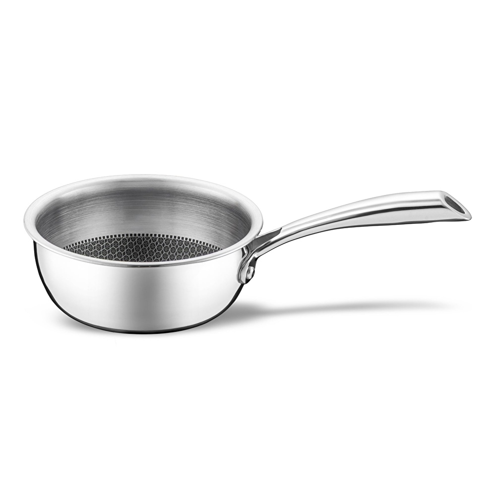 Jumbo Gourmet 3PLY İndüksiyon Tabanlı Sos Tenceresi 16 cm görseli 6