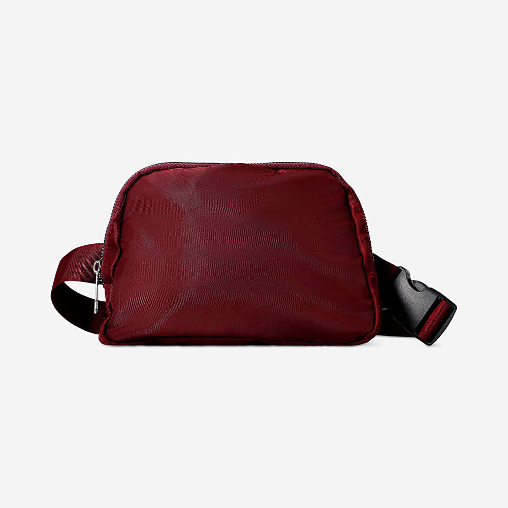 Flying Tiger Copenhagen Bordo Spor Bel Çantası görseli 1