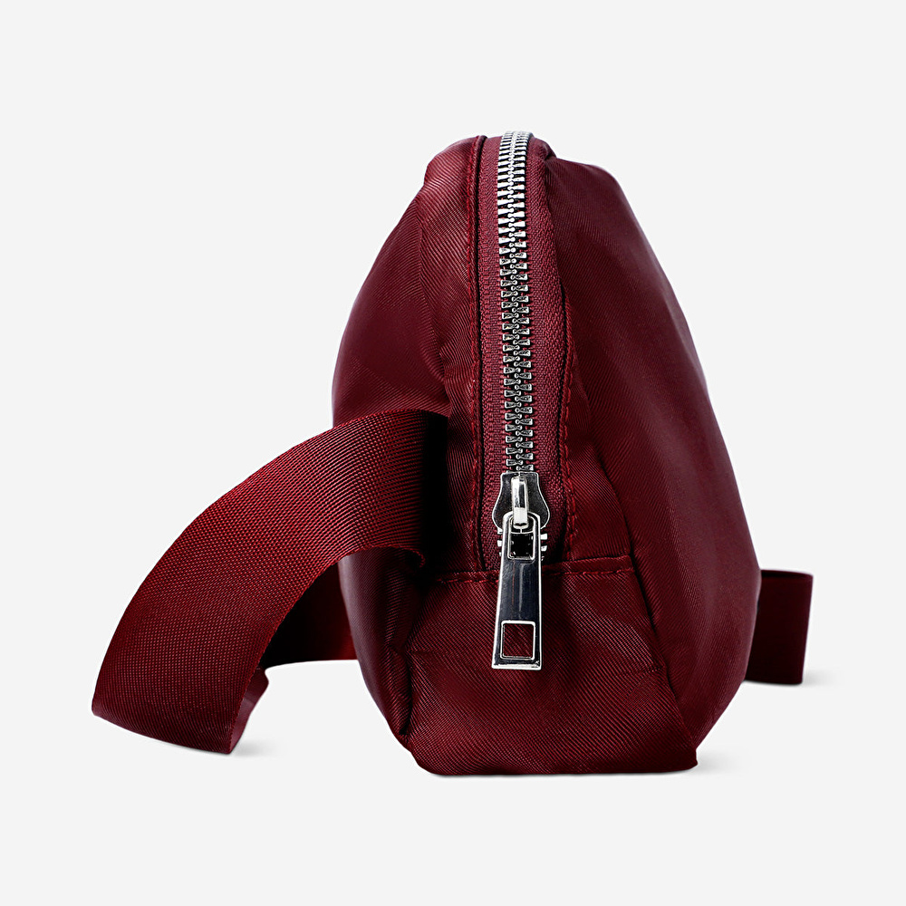 Flying Tiger Copenhagen Bordo Spor Bel Çantası görseli 3