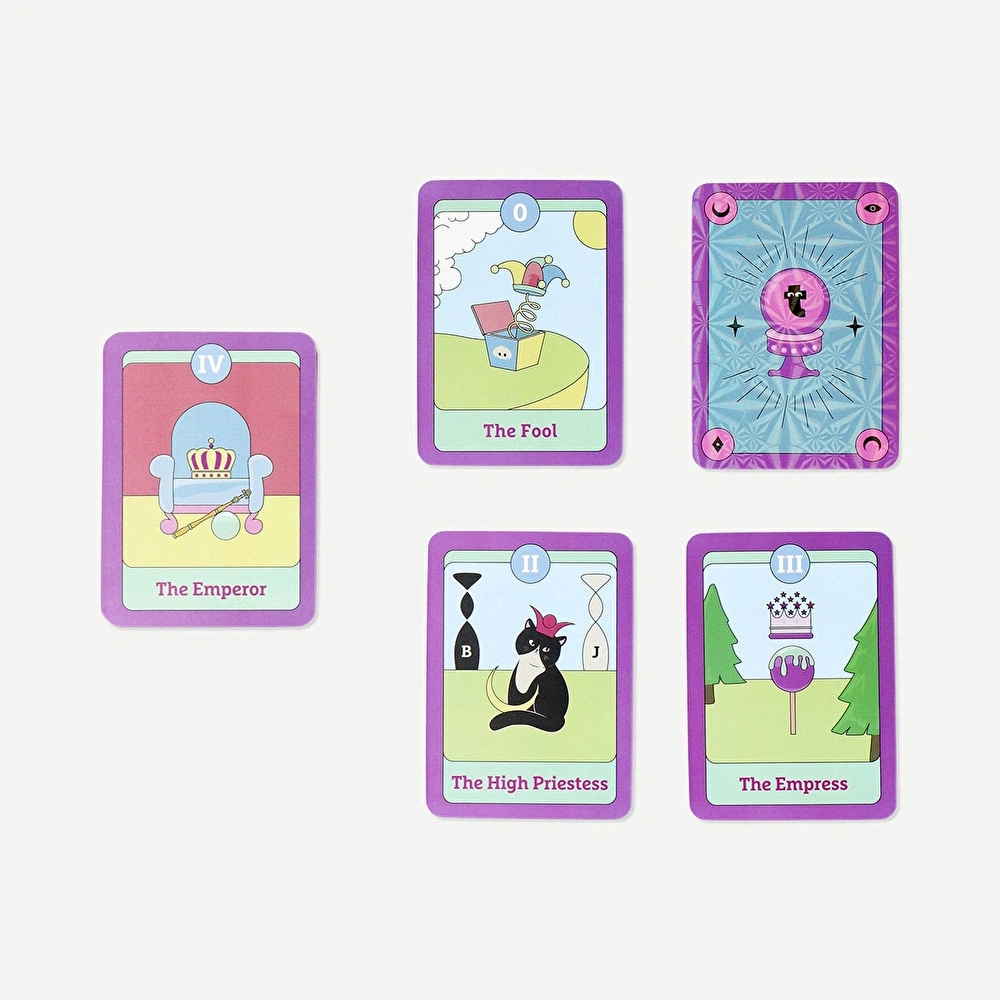 Flying Tiger Copenhagen Çok Renkli Tarot Kartları görseli 4