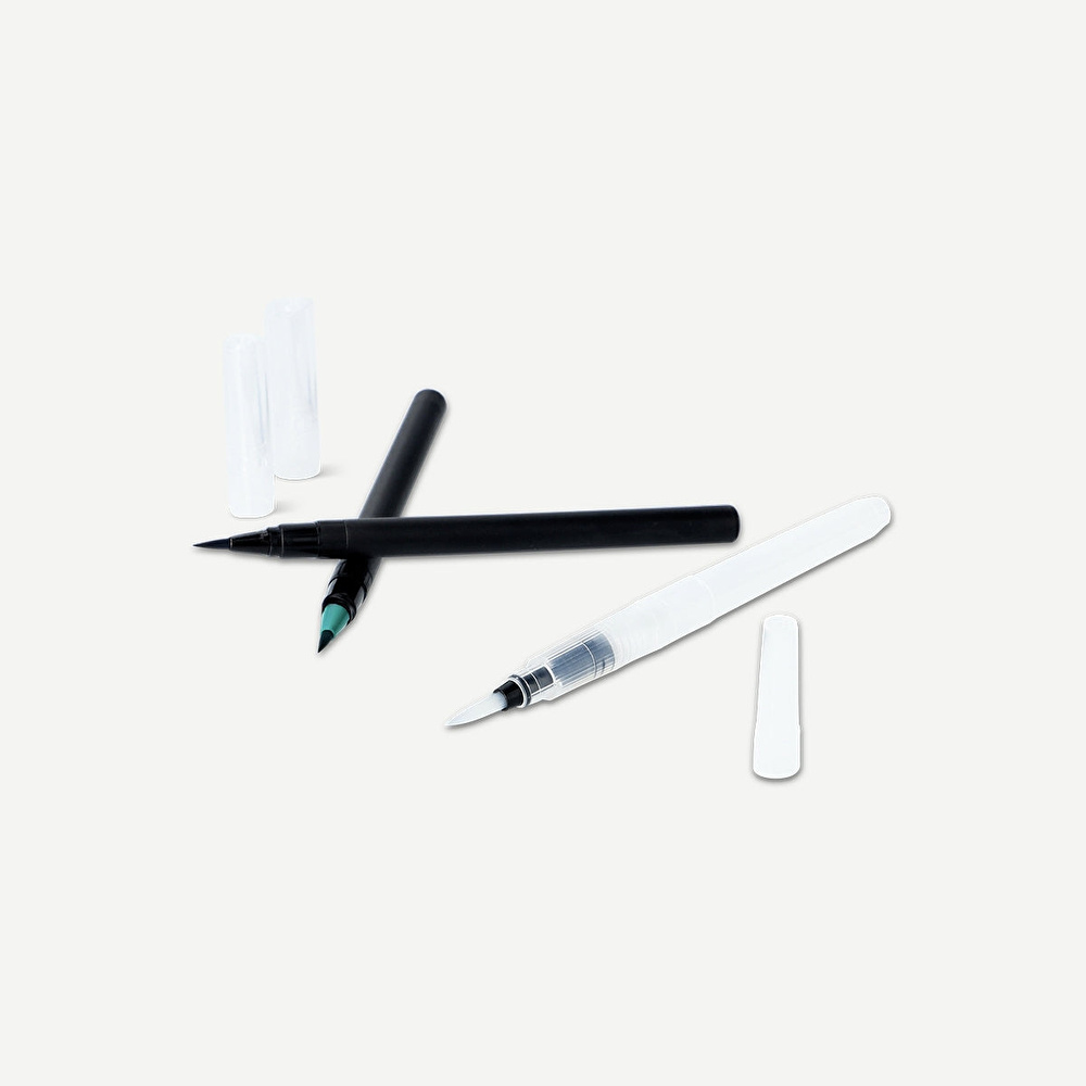 Flying Tiger Copenhagen 14'lü Su Bazlı Fırça Kalem Seti görseli 4