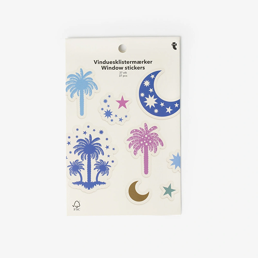 Flying Tiger Copenhagen Ramazan Temalı 37 Parçalı Sticker Seti görseli 1