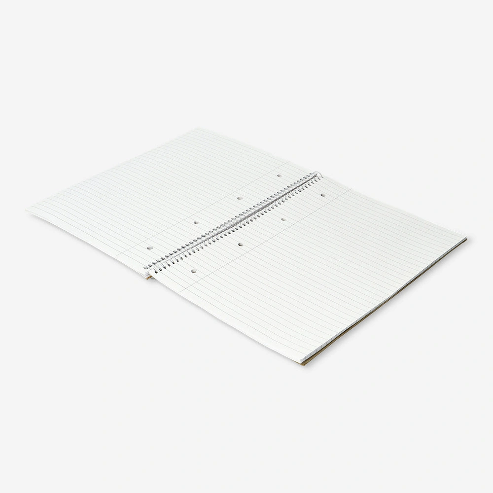 Flying Tiger Copenhagen Spiralli Çizgili A4 Defter görseli 3