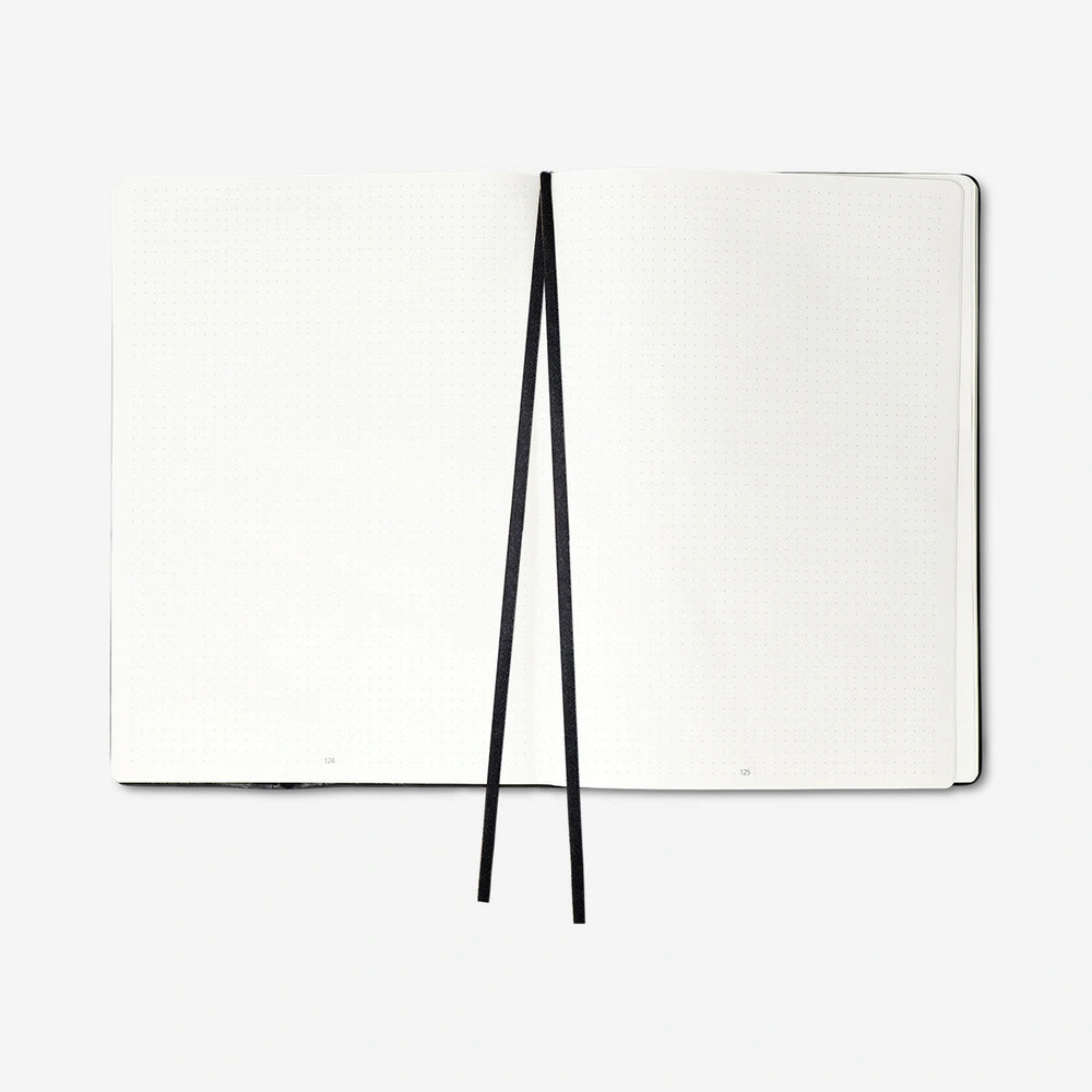 Flying Tiger Copenhagen Siyah A4 Bullet Planlayıcı Defter görseli 2