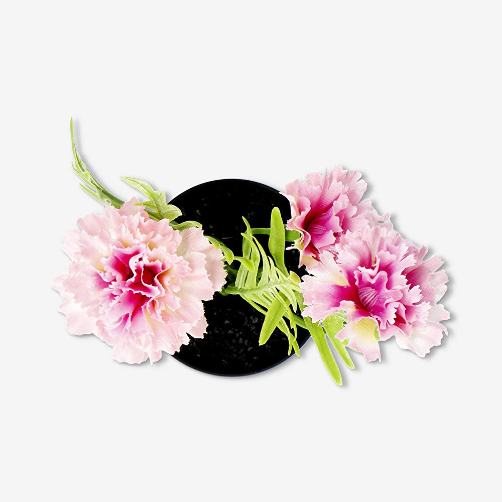 Flying Tiger Copenhagen Saksıda Küçük Pembe Yapay Çiçek görseli 3