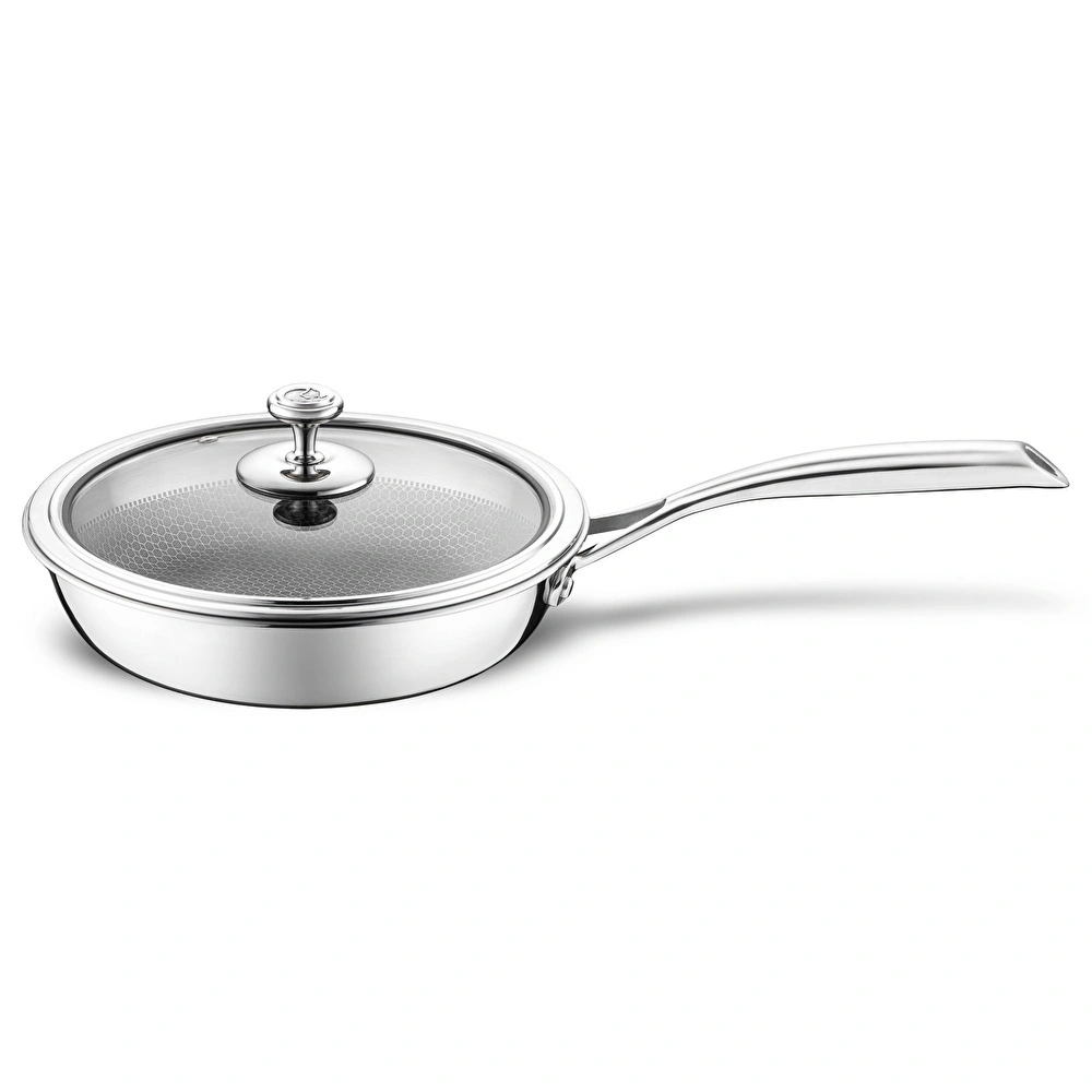 Jumbo Gourmet 3PLY İndüksiyon Tabanlı Çelik Tava 24 cm görseli 6