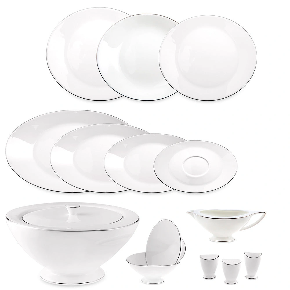 Jumbo Moon Platin 64 Parça 12 Kişilik Yemek Takımı görseli 8