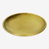 Flying Tiger Copenhagen Gold Oval Dekoratif Tabak 10 cm